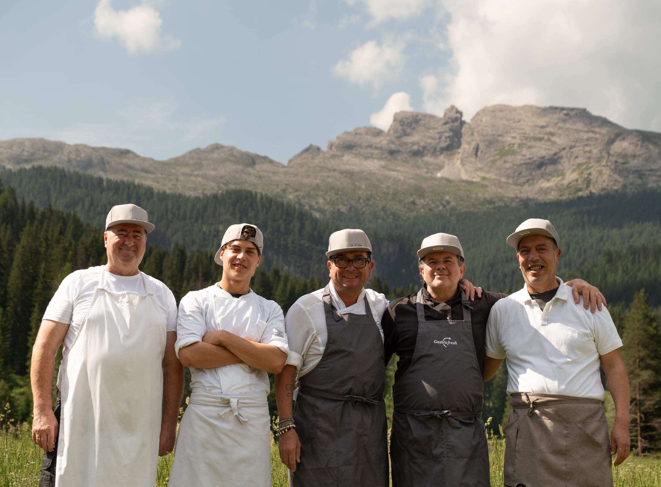 Team cucina La Raisc